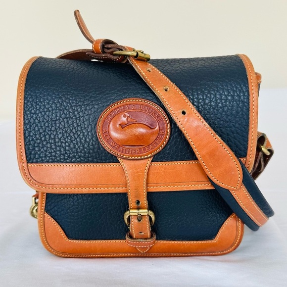 Dooney & Bourke Handbags - Dooney and Bourke vintage purse, dark navy, almost black, in great condition.
